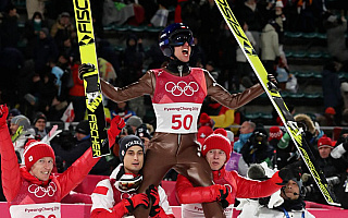 Po raz pierwszy polska drużyna skoczków narciarskich wywalczyła medal olimpijski